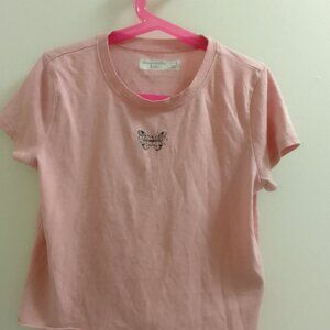 "Abercrombie Kids," Abercrombie World Tour, Butterfly, Short Sleeved, Girls Top